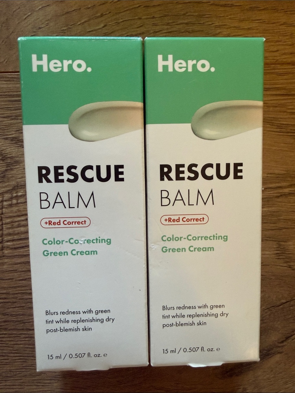 Hero Rescue Original Formula Balm Color-Correcting Green Cream for Women